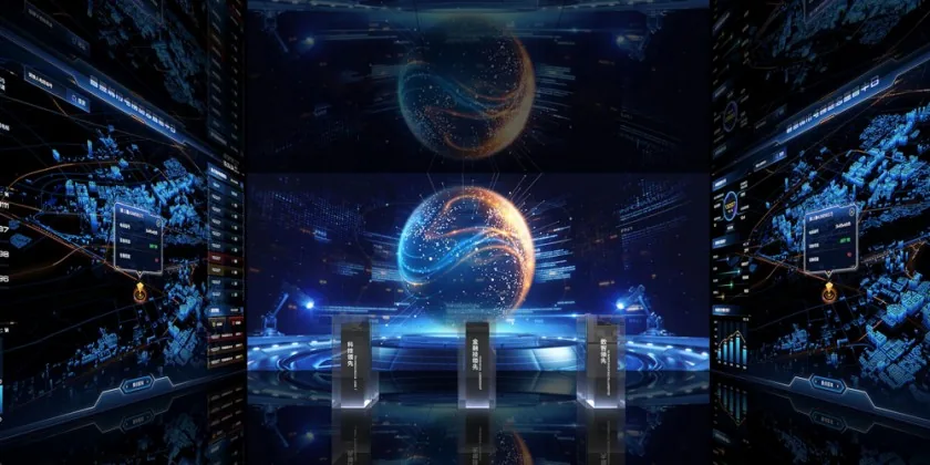 中交一公局智慧体验馆沉浸式数字场景