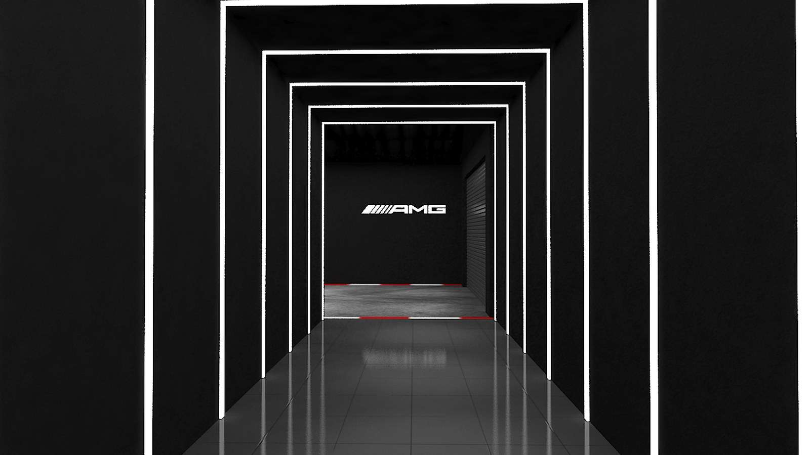 奔驰 AMG 极致驾驭品牌体验空间 空间展示 1